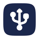 Usb Square SVG Icon